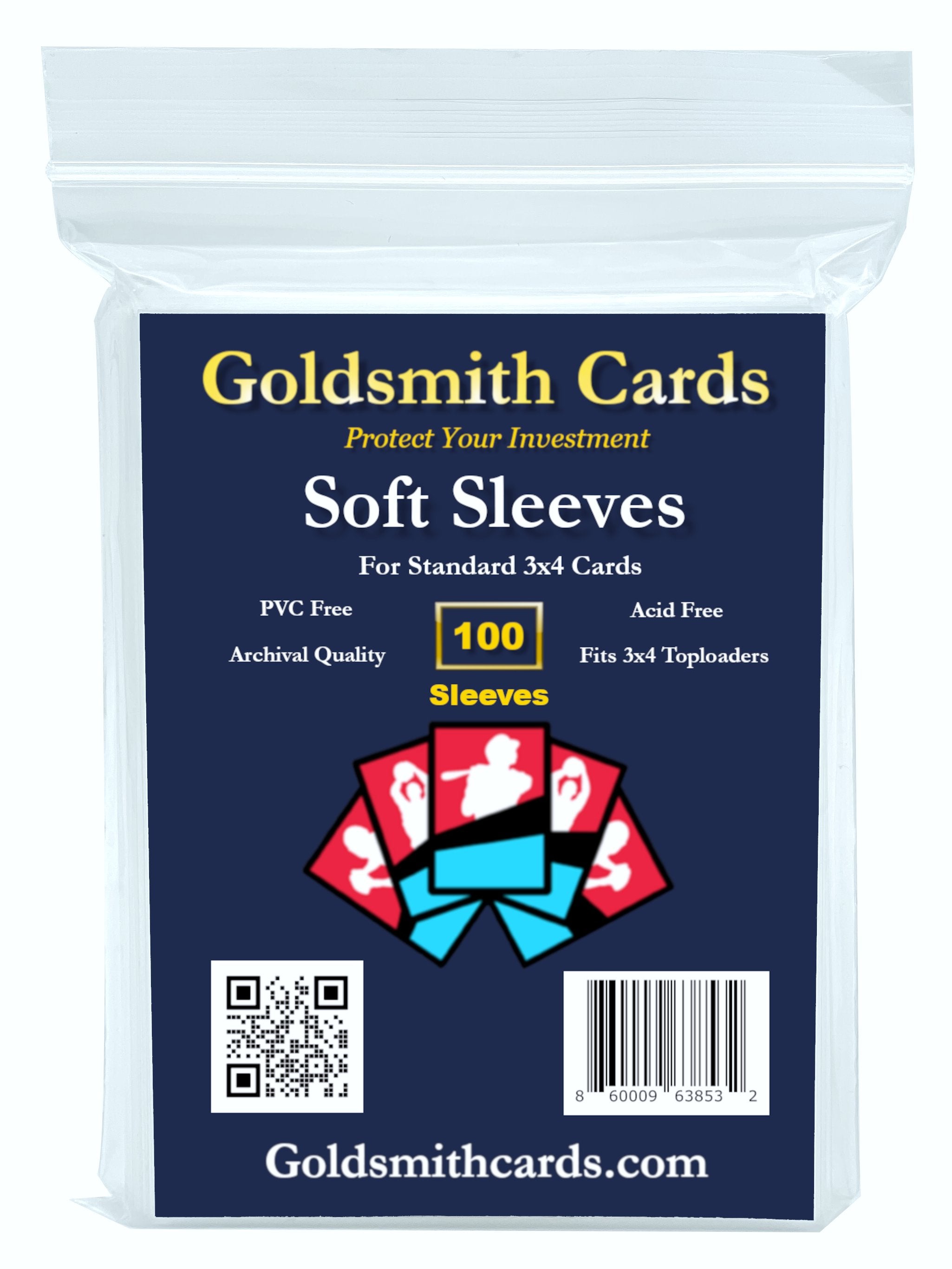 Regular Soft Card Sleeves (Penny Sleeves)